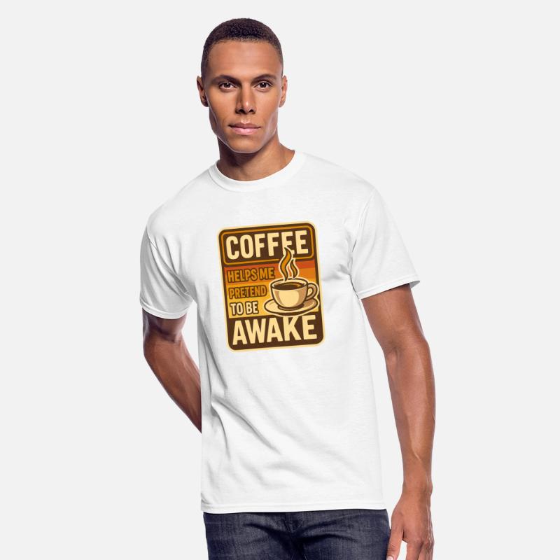 Pretending to be Awake with Coffee