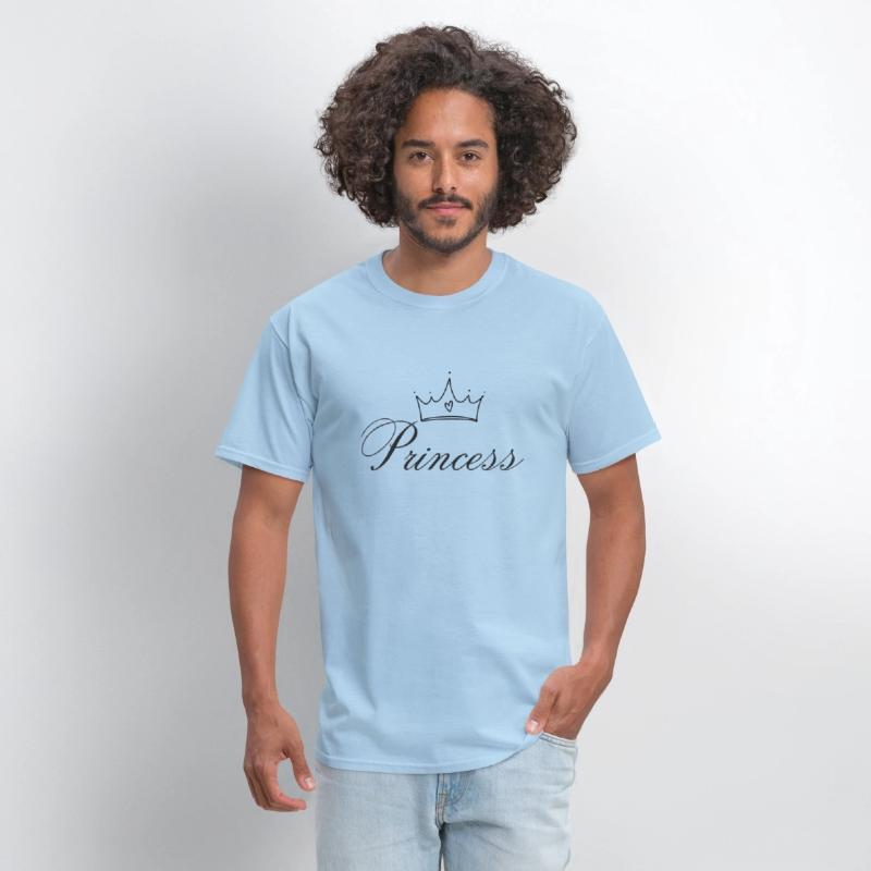 Princess Cursive Script Crown, Black