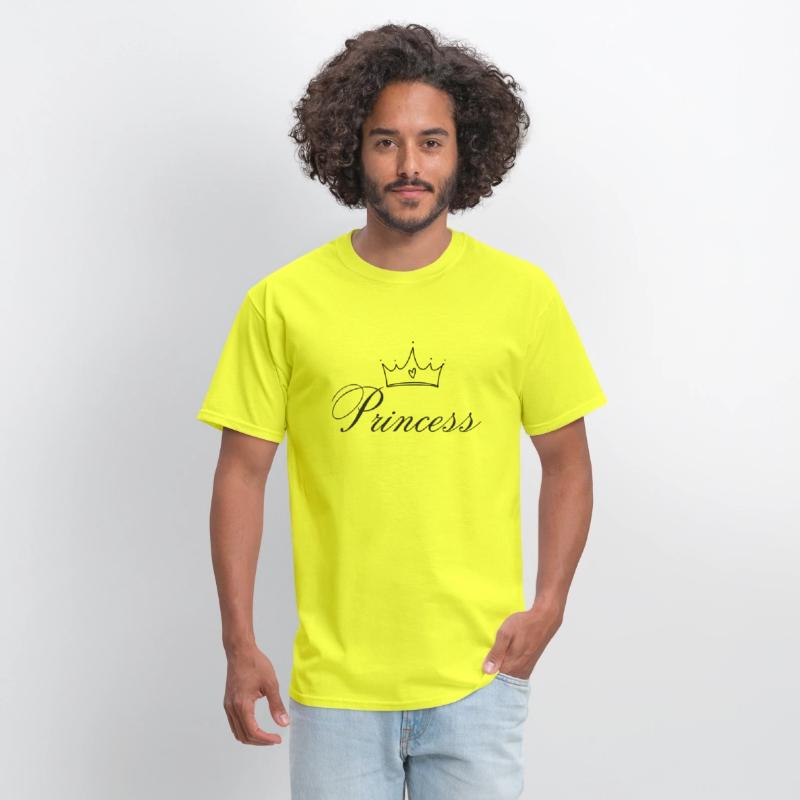 Princess Cursive Script Crown, Black