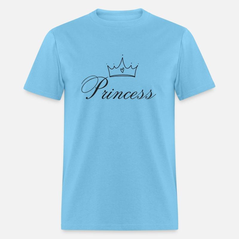 Princess Cursive Script Crown, Black