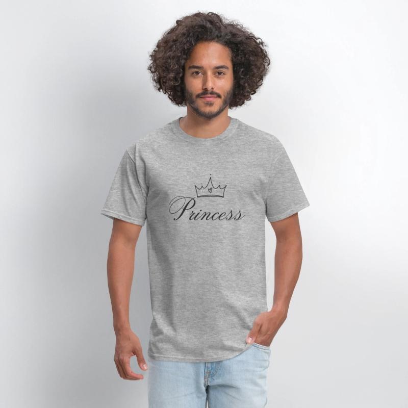 Princess Cursive Script Crown, Black