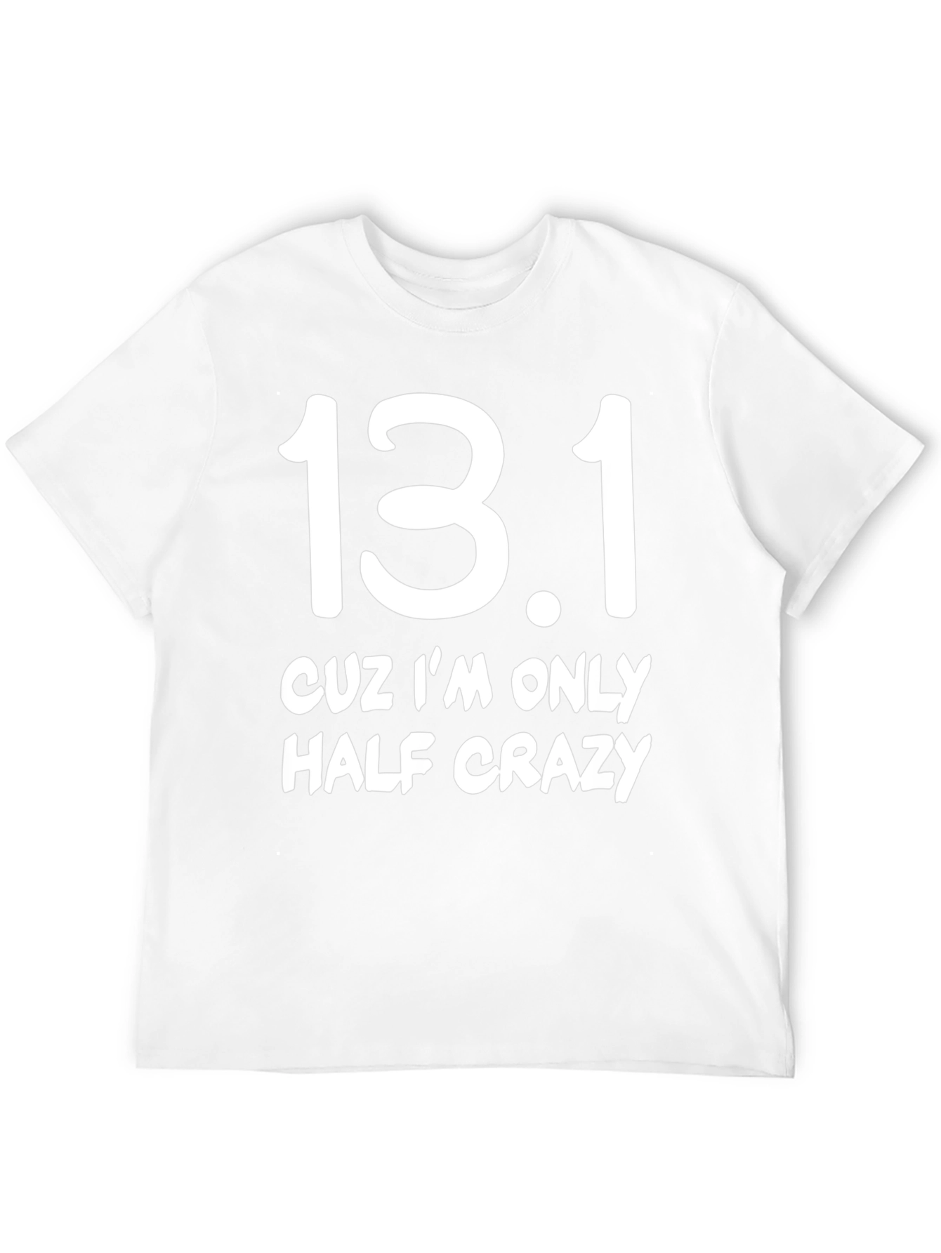 13.1 Half Crazy Black Graphic T-Shirt