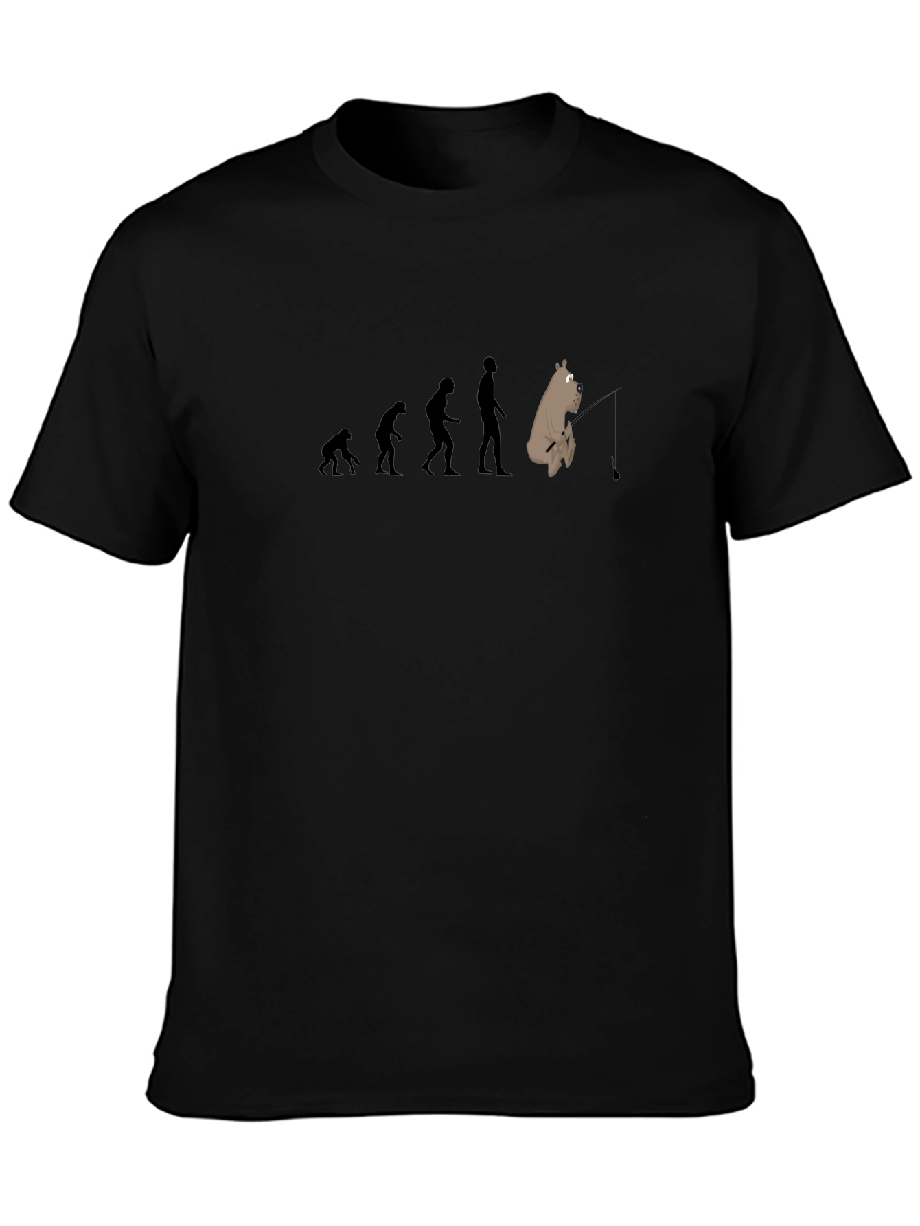 Evolution of Fishing T-Shirt - Humor Tee