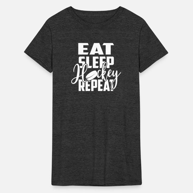 Puck Eat Sleep Hockey Repeat Gift
