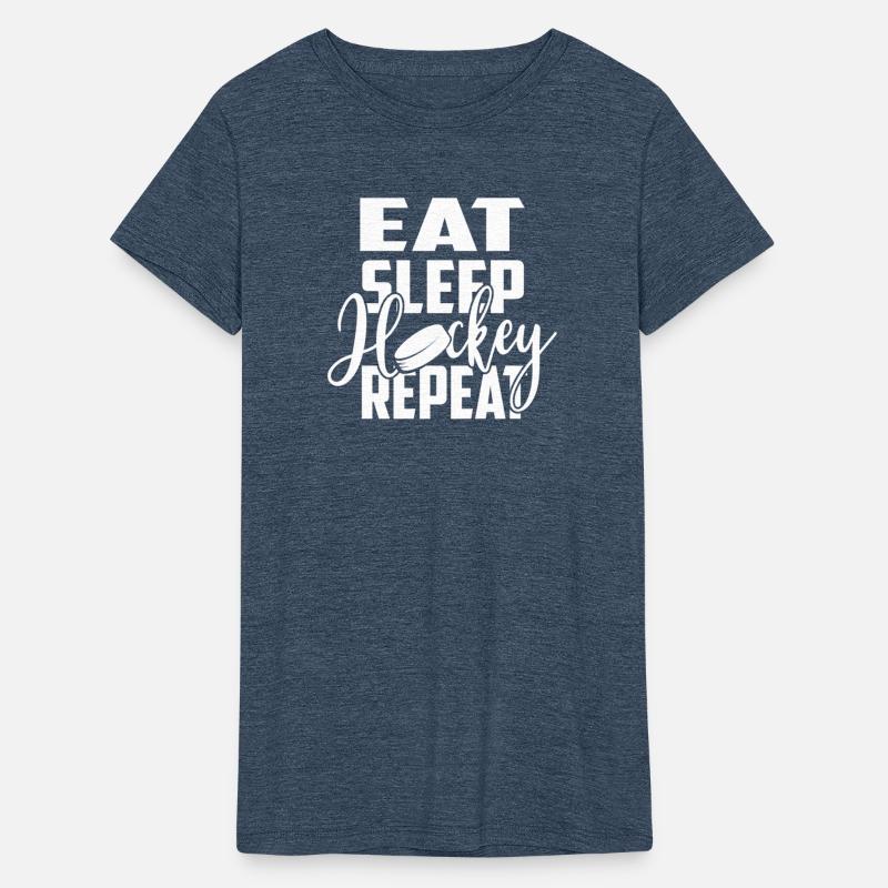 Puck Eat Sleep Hockey Repeat Gift