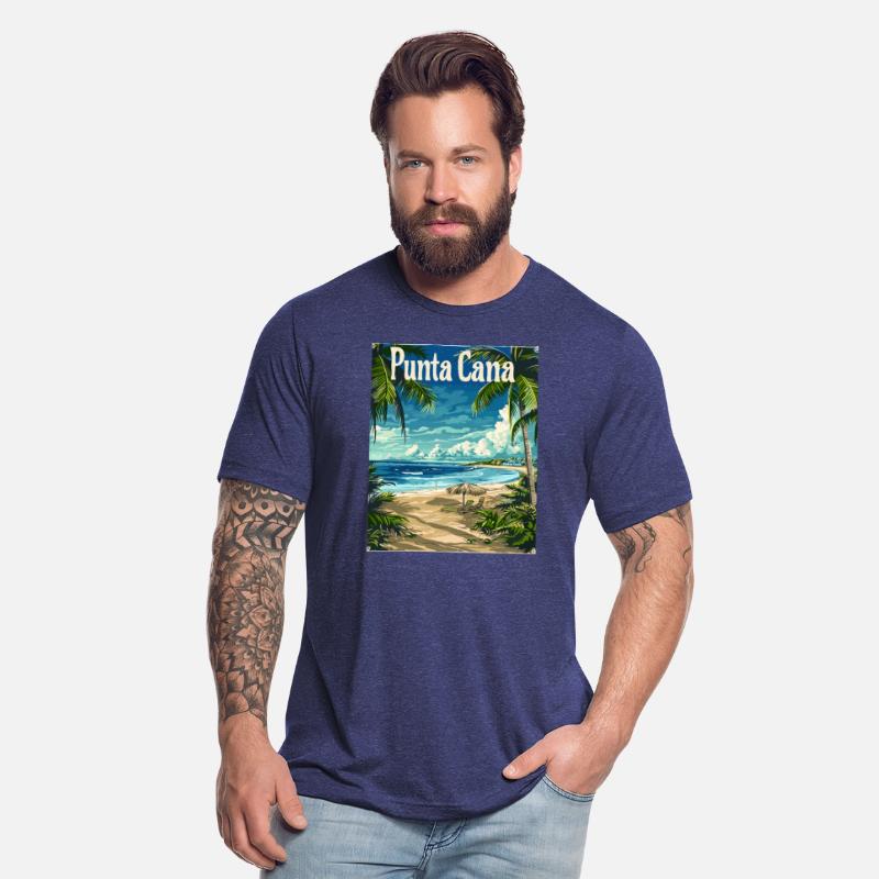 Punta Cana Tropical Beach Escape with Palm Trees