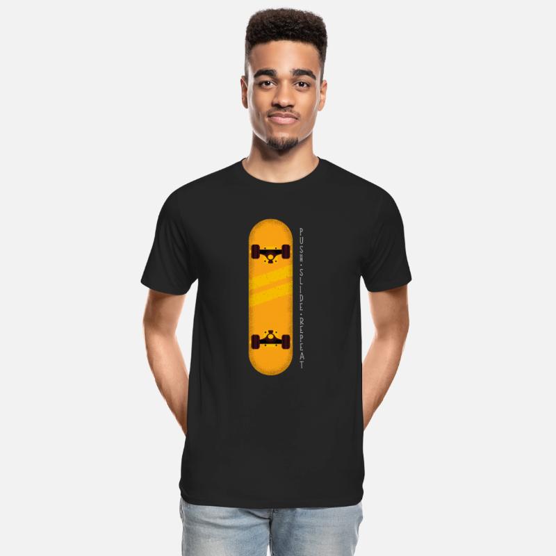 Push Slide Repeat Skateboard Skateboarder Skating