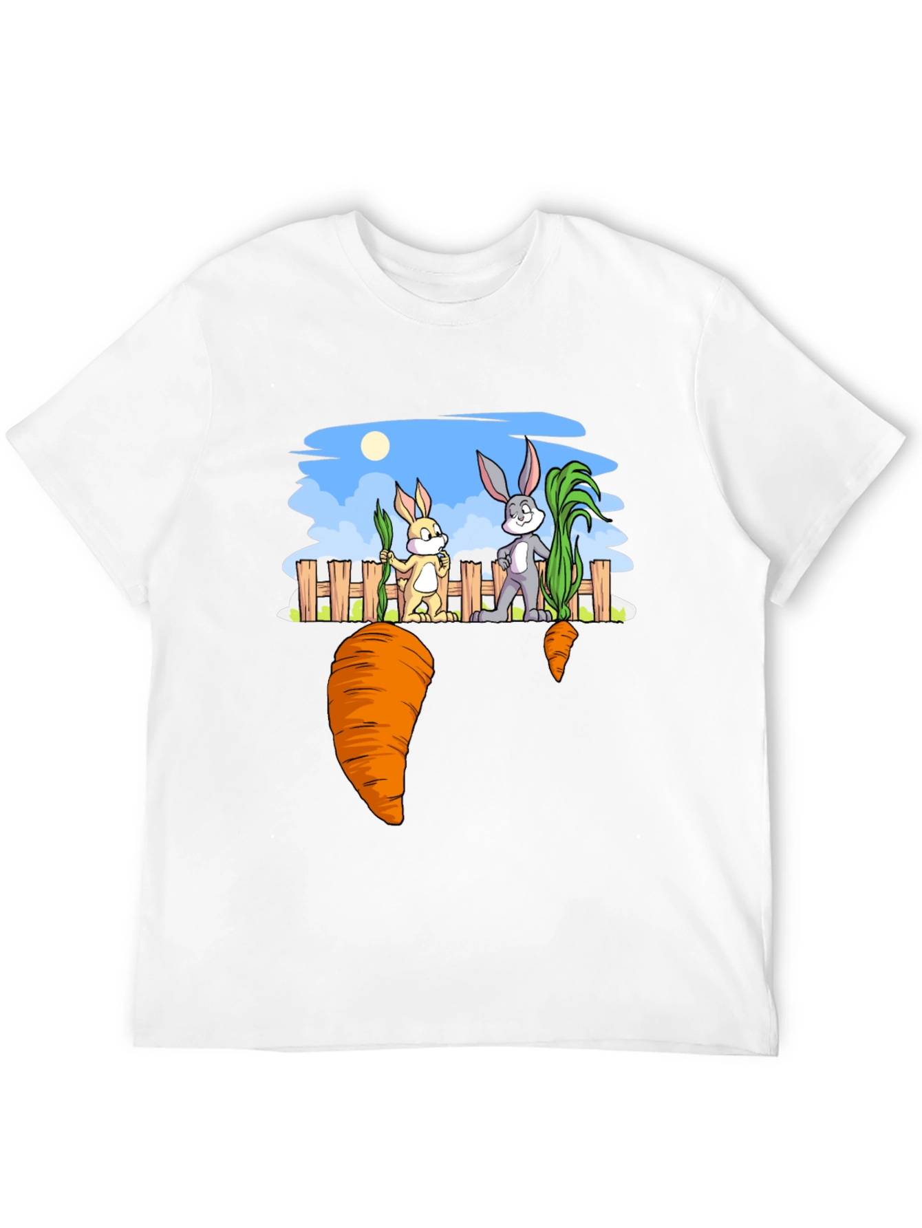 Rabbit & Carrot Graphic Tee