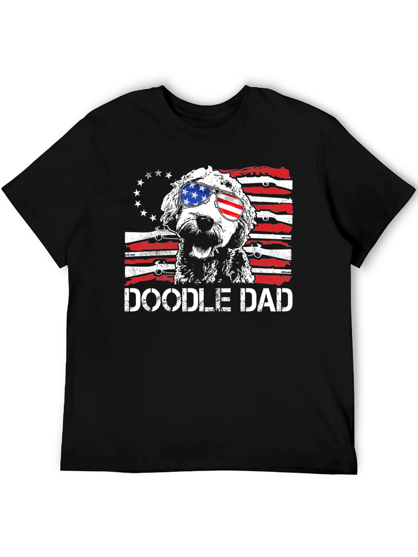 Doodle Dad Patriotic T-Shirt