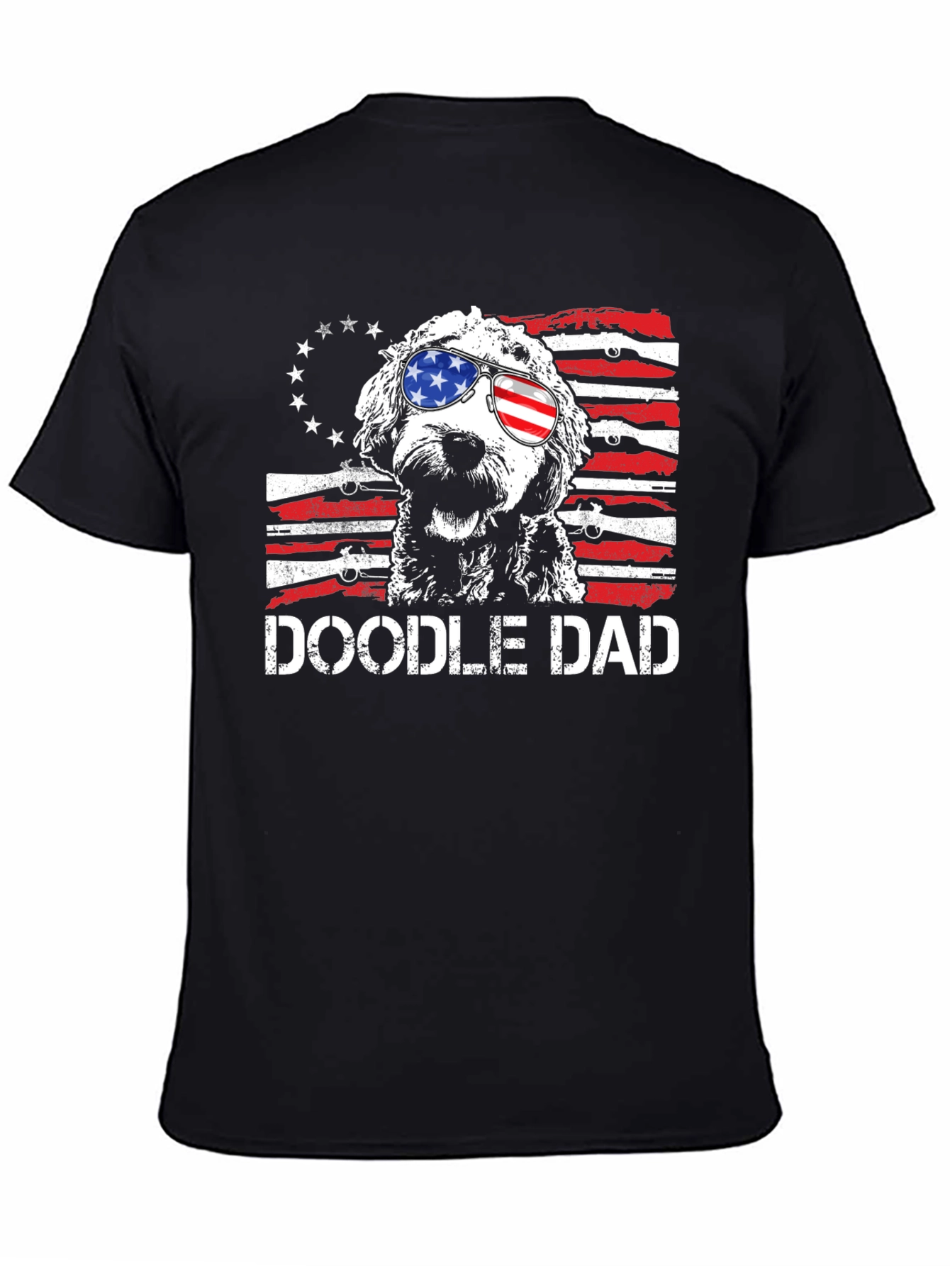 Doodle Dad Patriotic T-Shirt