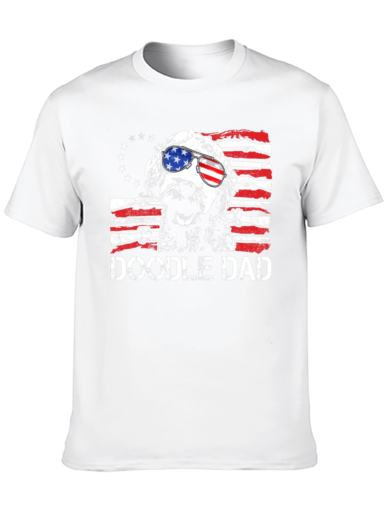 Doodle Dad Patriotic T-Shirt