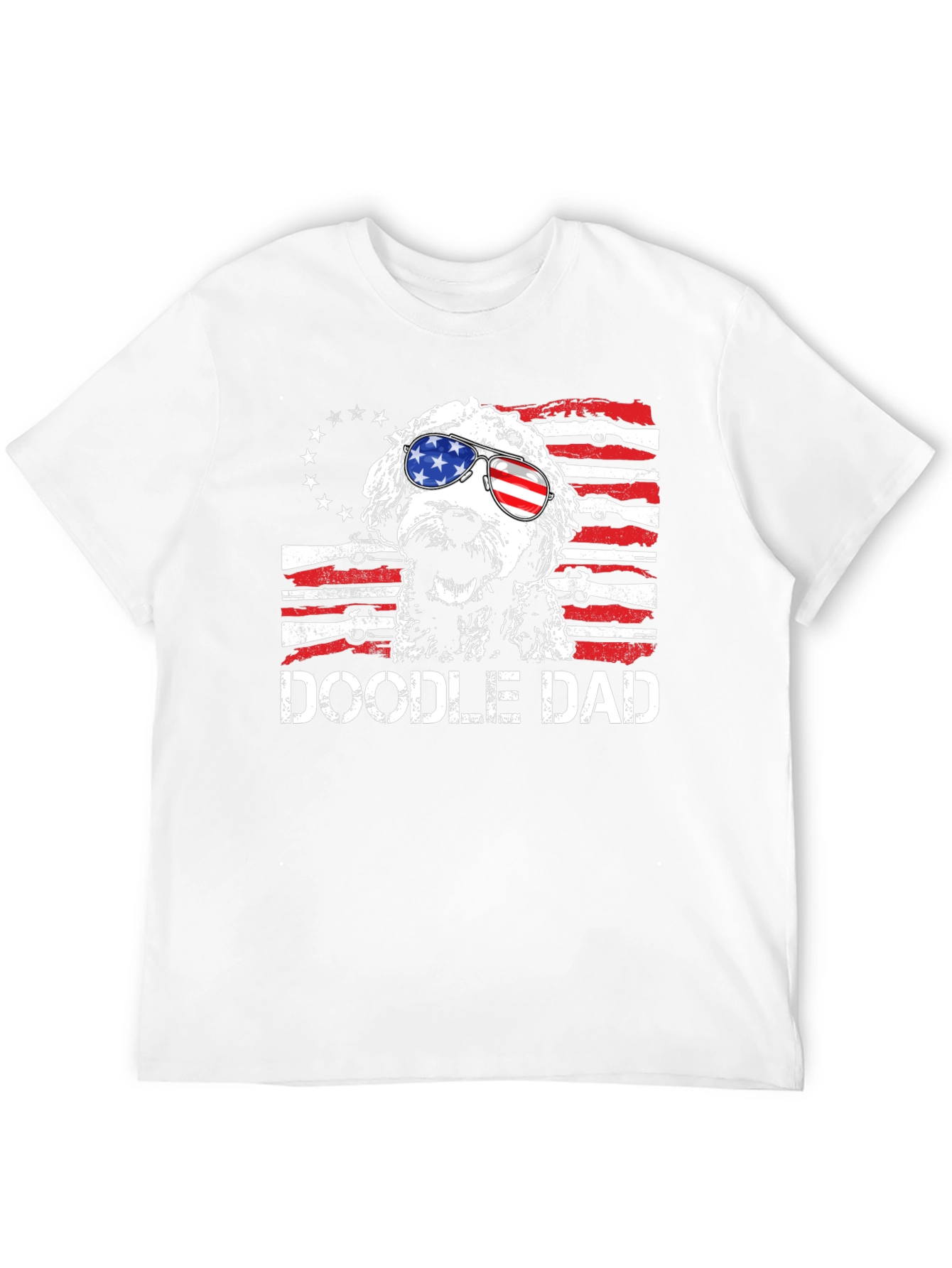 Doodle Dad Patriotic T-Shirt