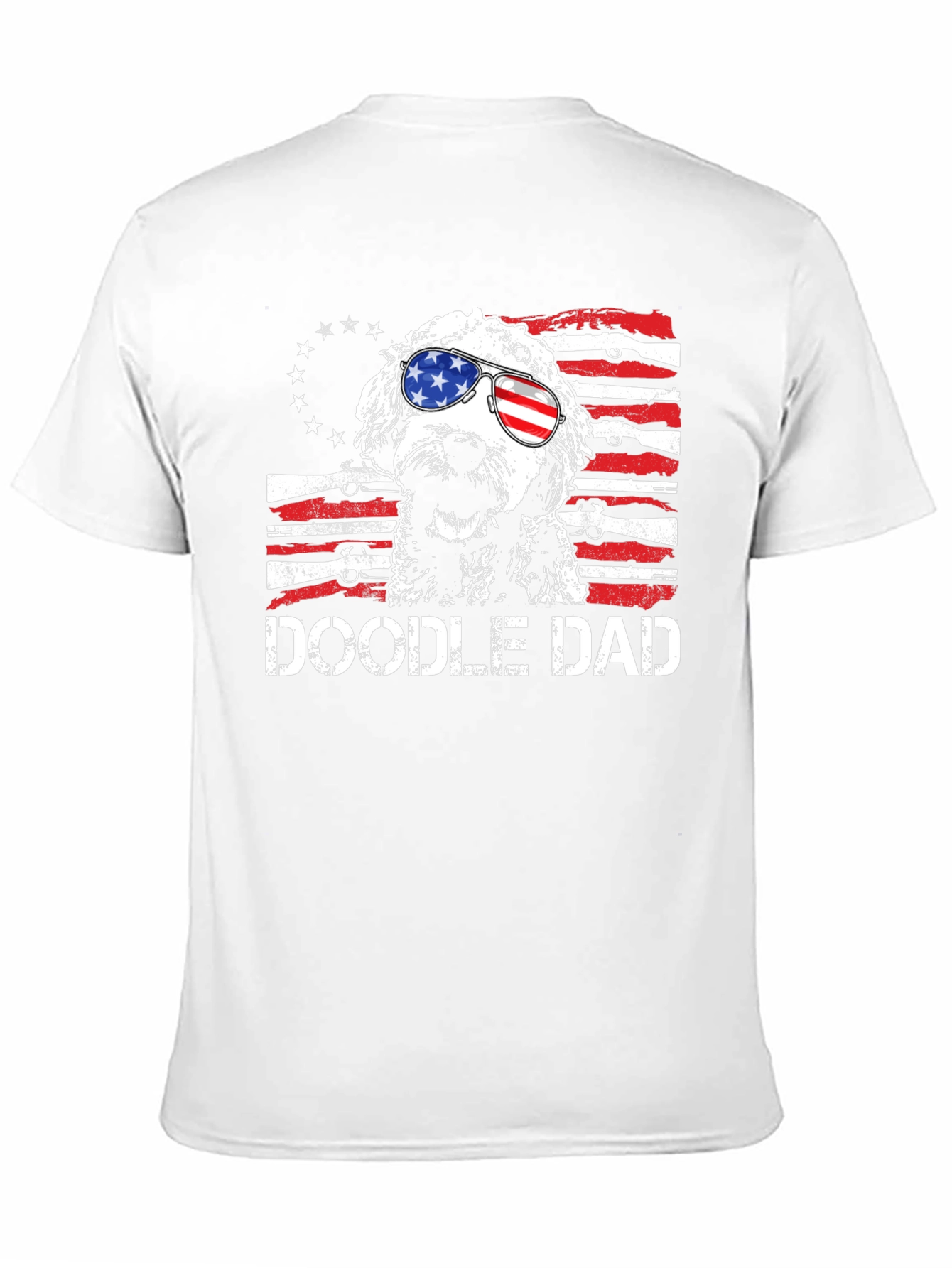 Doodle Dad Patriotic T-Shirt