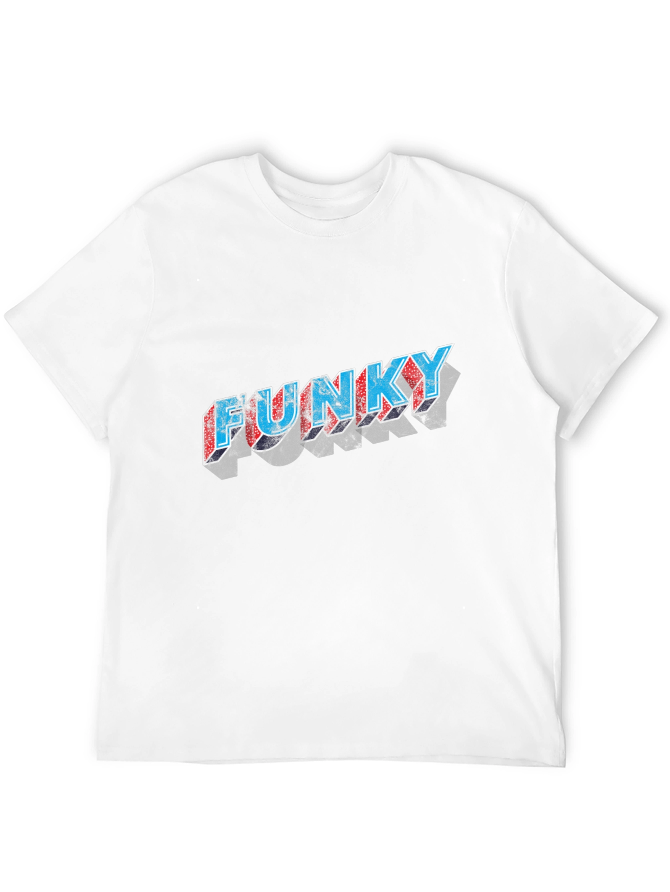 Funky Graphic Tee - Stylish Black Cotton T-Shirt