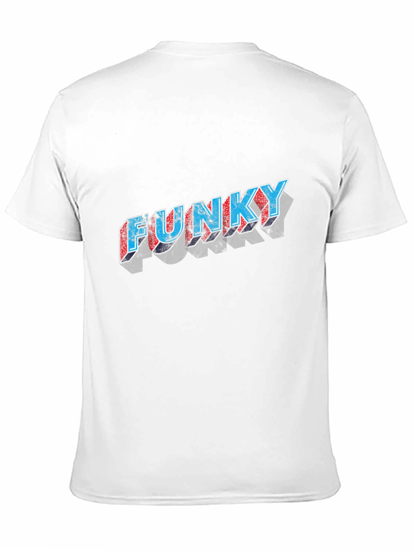 Funky Graphic Tee - Stylish Black Cotton T-Shirt
