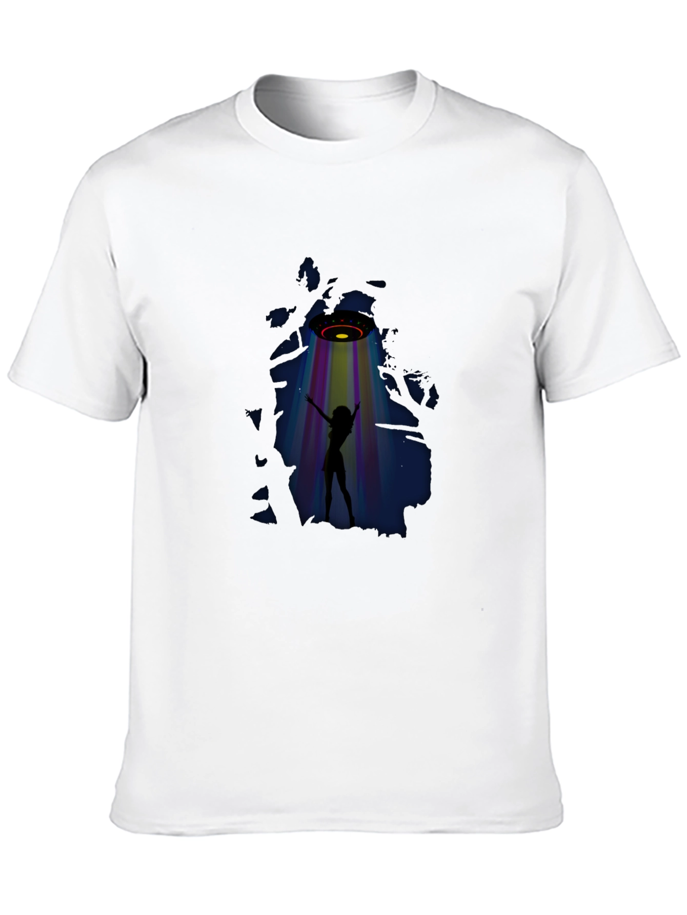 UFO Abduction Graphic Tee