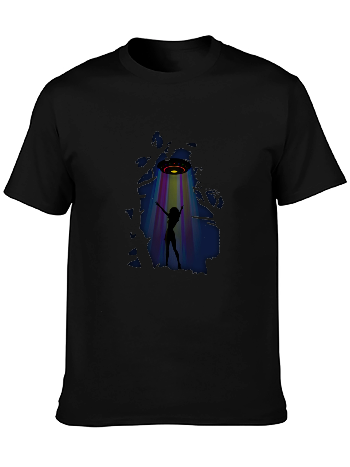UFO Abduction Graphic Tee