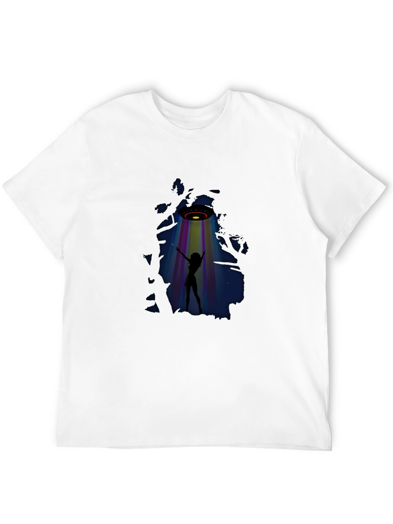 UFO Abduction Graphic Tee