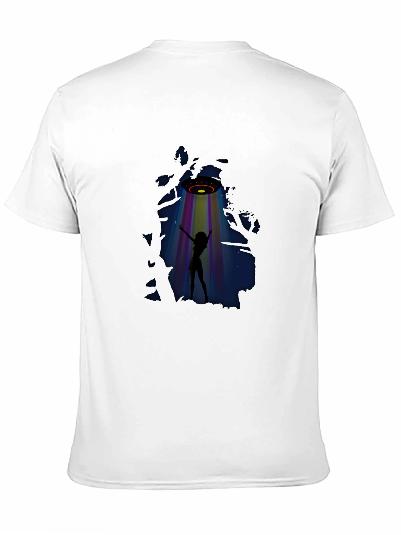 UFO Abduction Graphic Tee