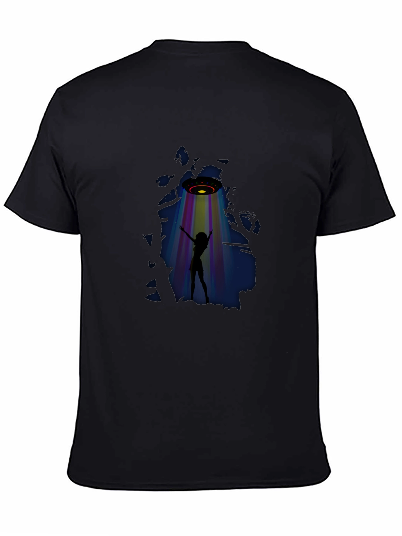 UFO Abduction Graphic Tee