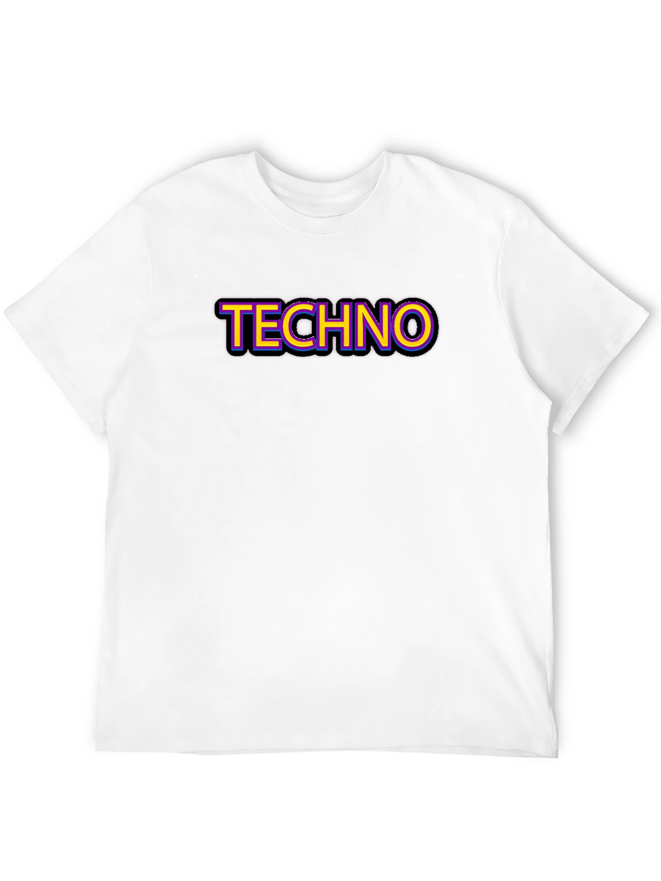 Techno T-Shirt - Bold Graphic Tee