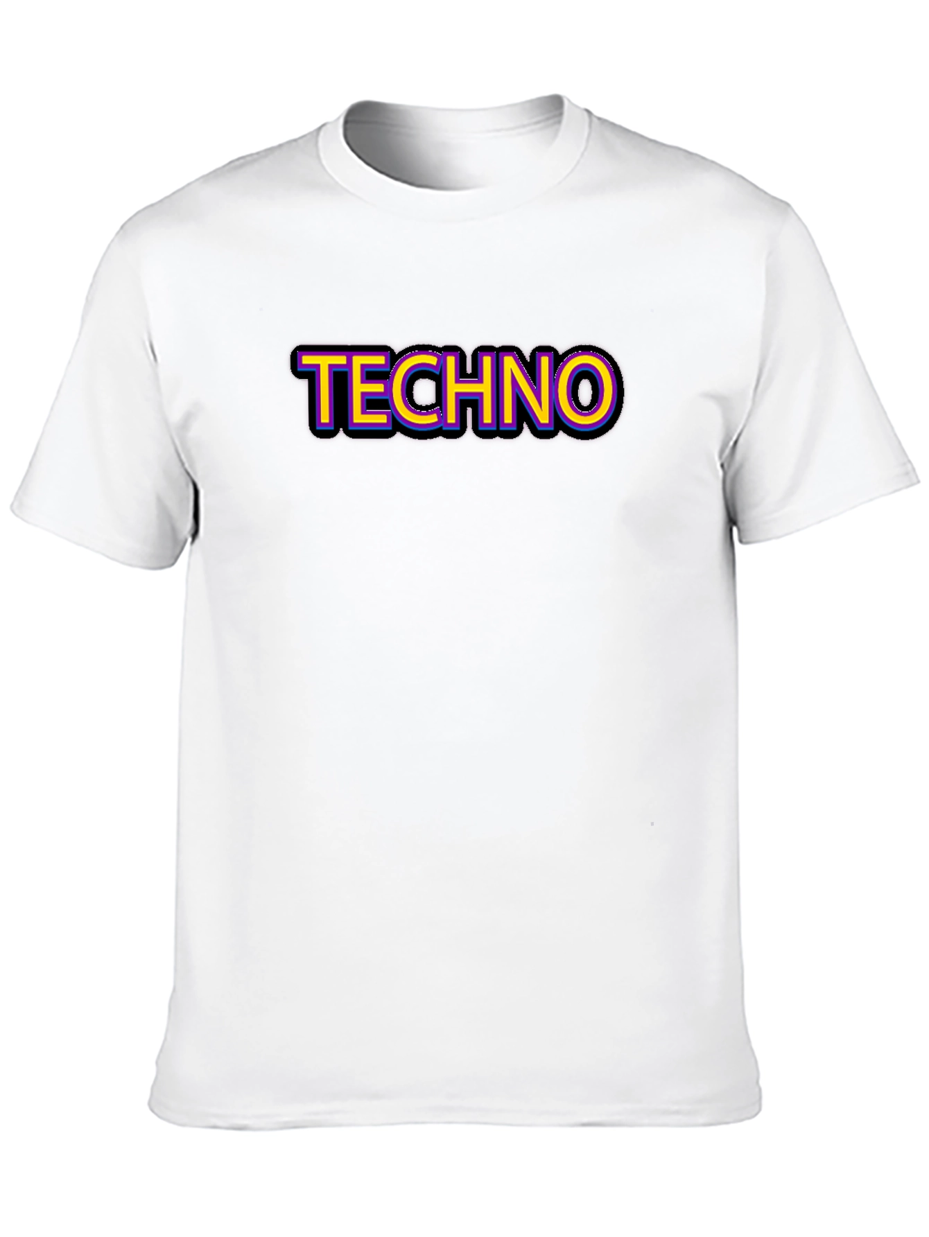 Techno T-Shirt - Bold Graphic Tee