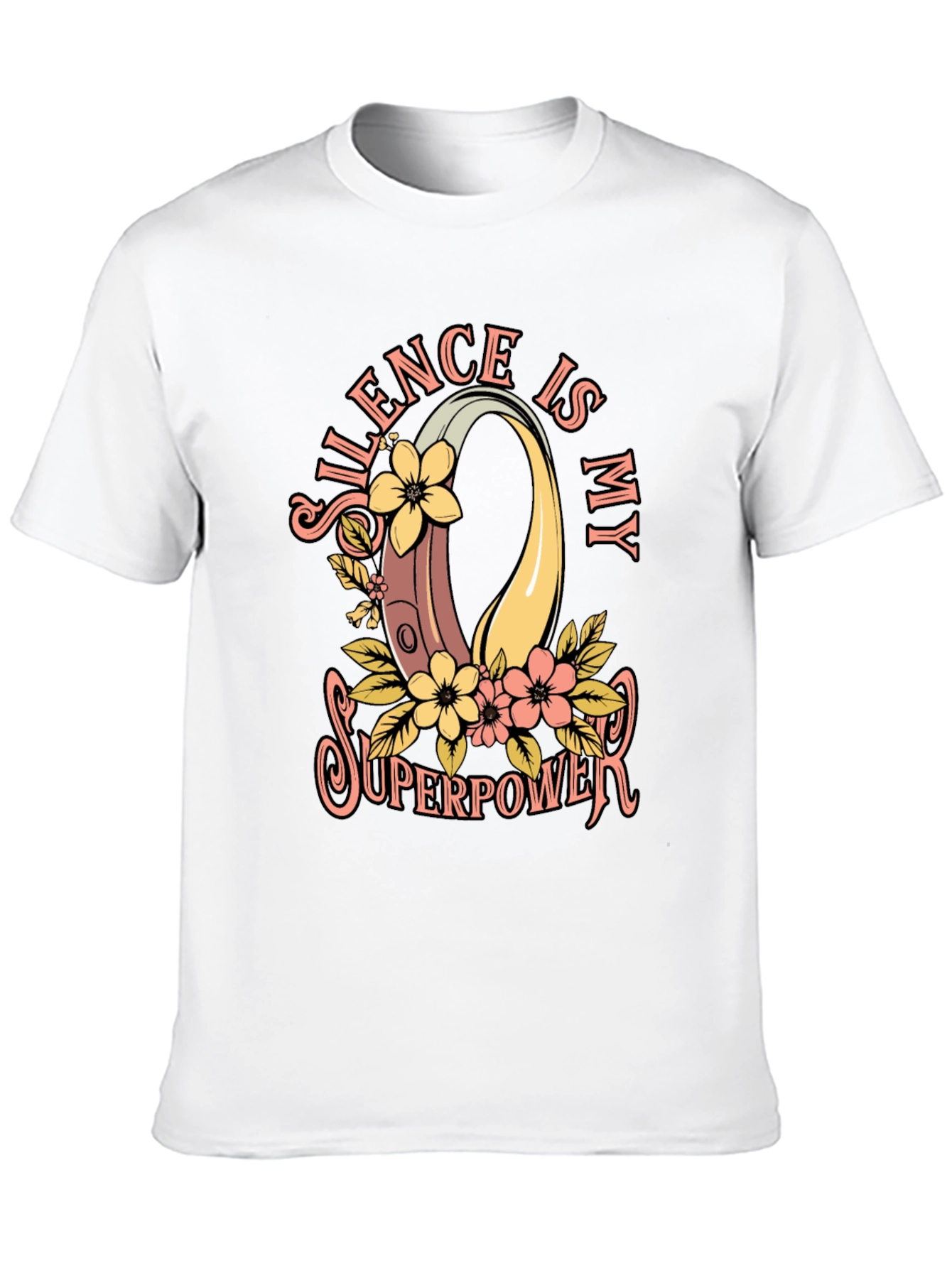 Silence is My Superpower Graphic Tee