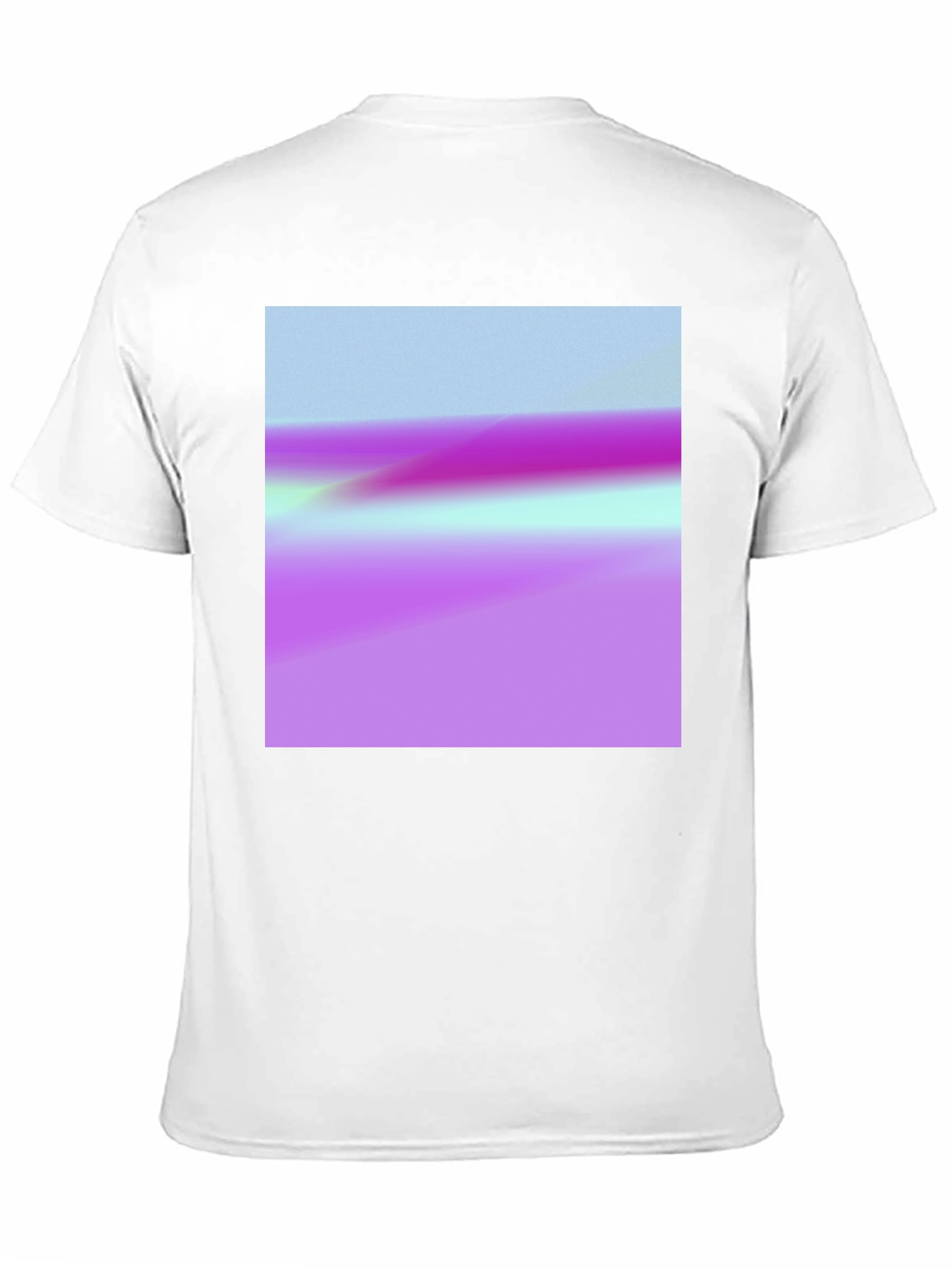 Abstract Horizon Black T-Shirt