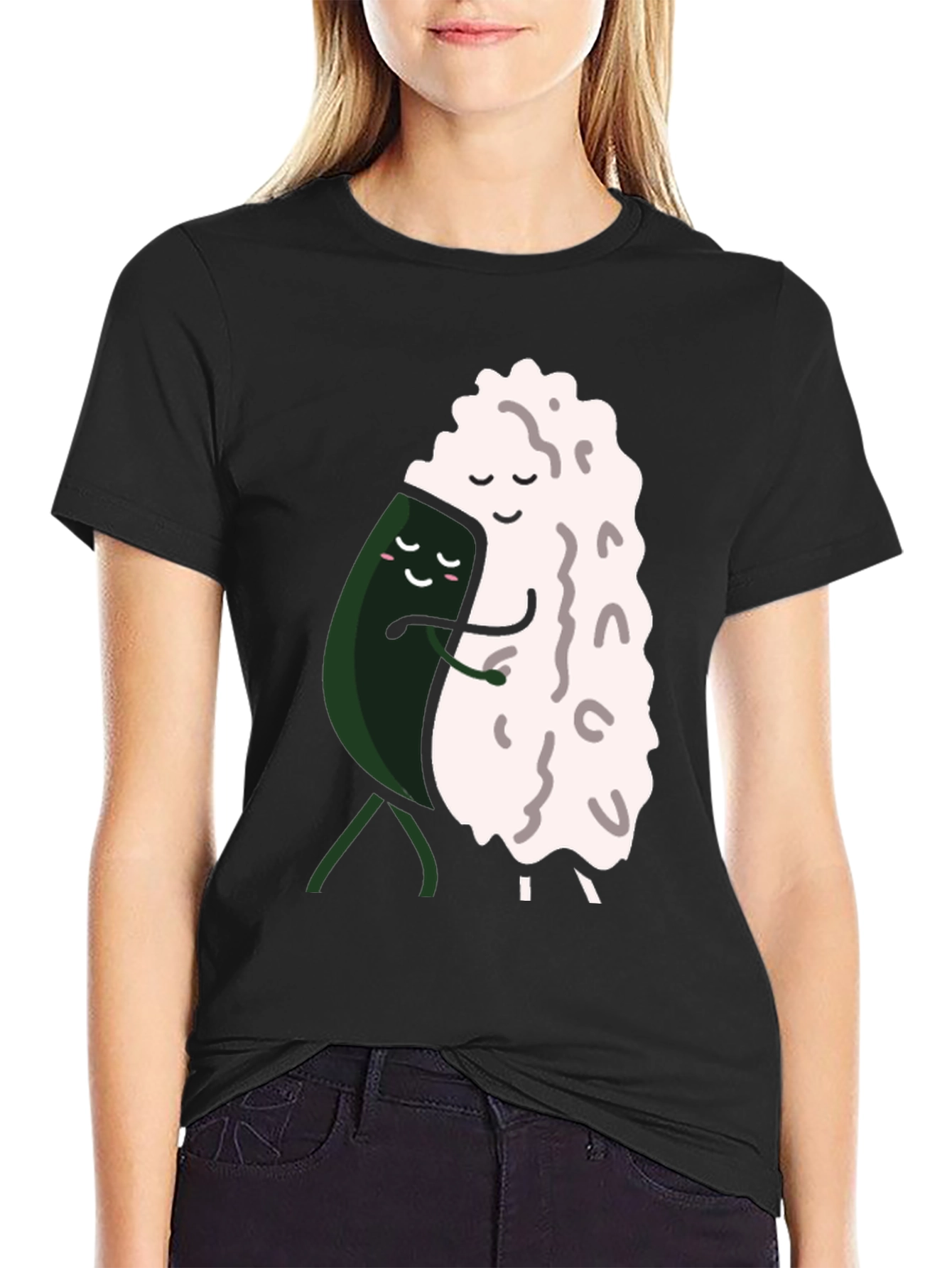 Sushi Hug T-Shirt - Cute Foodie Tee