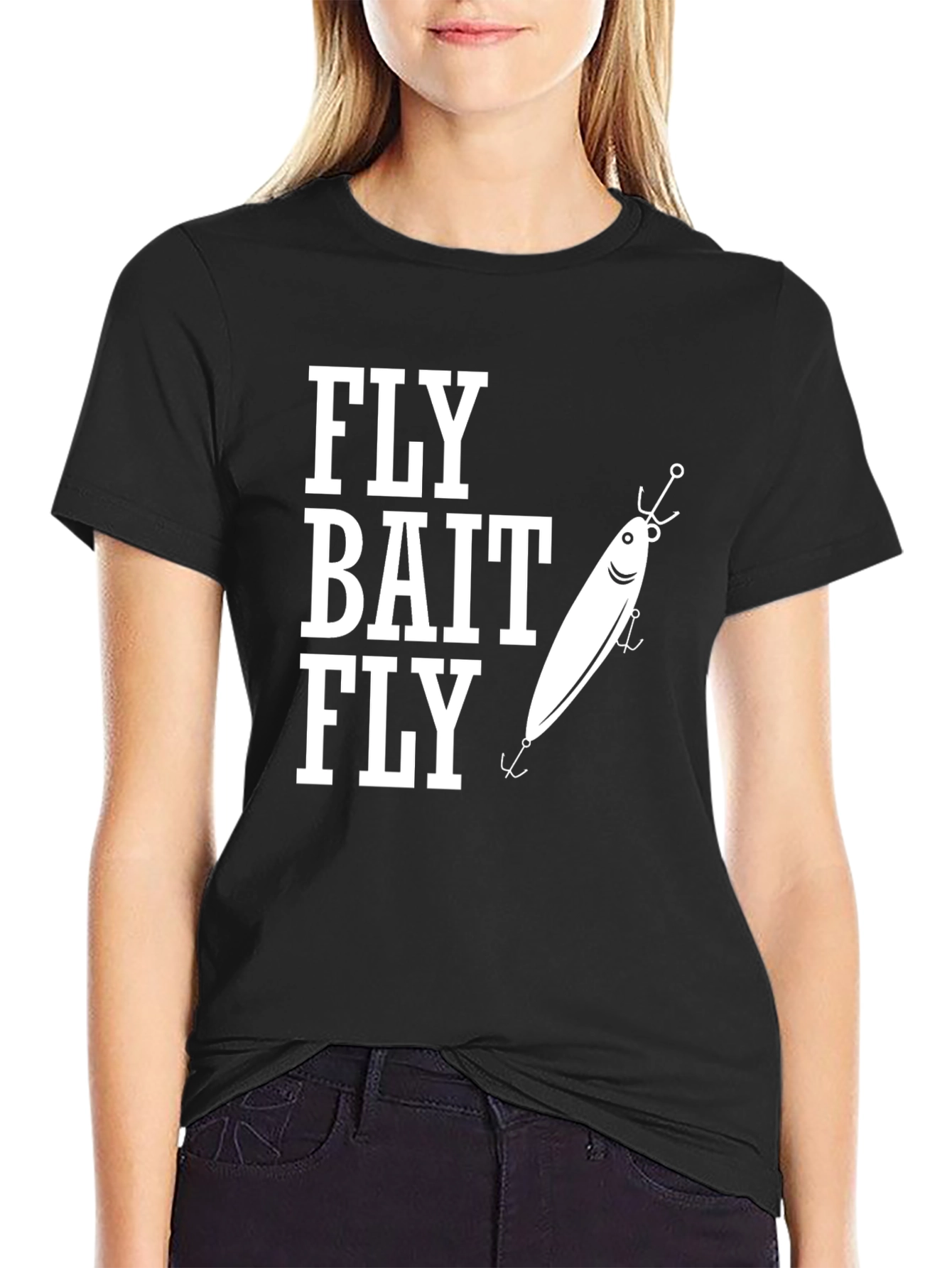 Fly Bait Fly Fishing T-Shirt - Graphic Tee