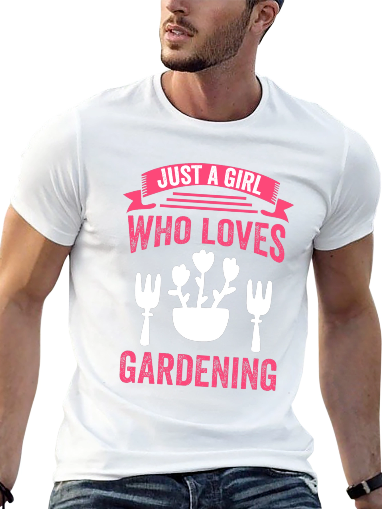 Just a Girl Who Loves Gardening T-Shirt