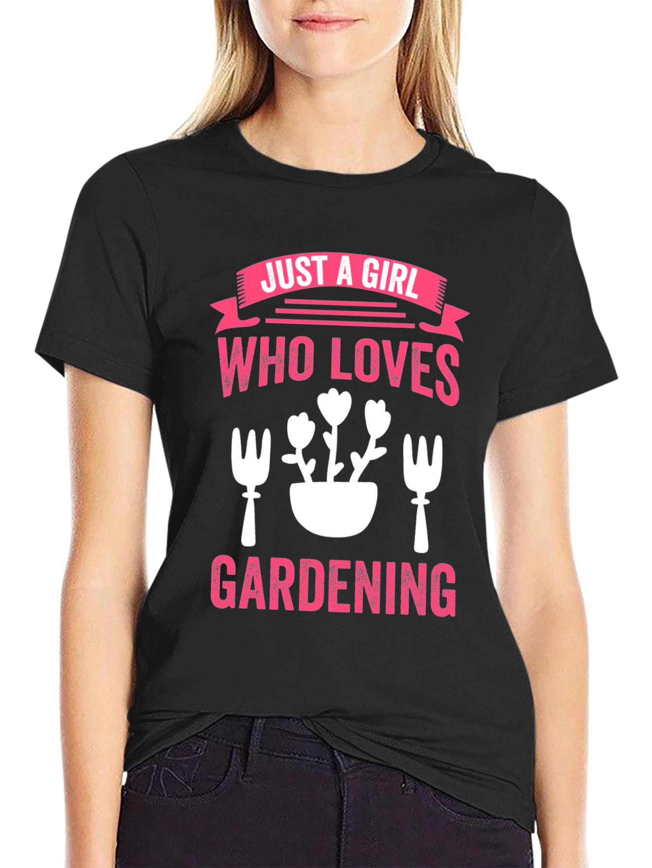 Just a Girl Who Loves Gardening T-Shirt