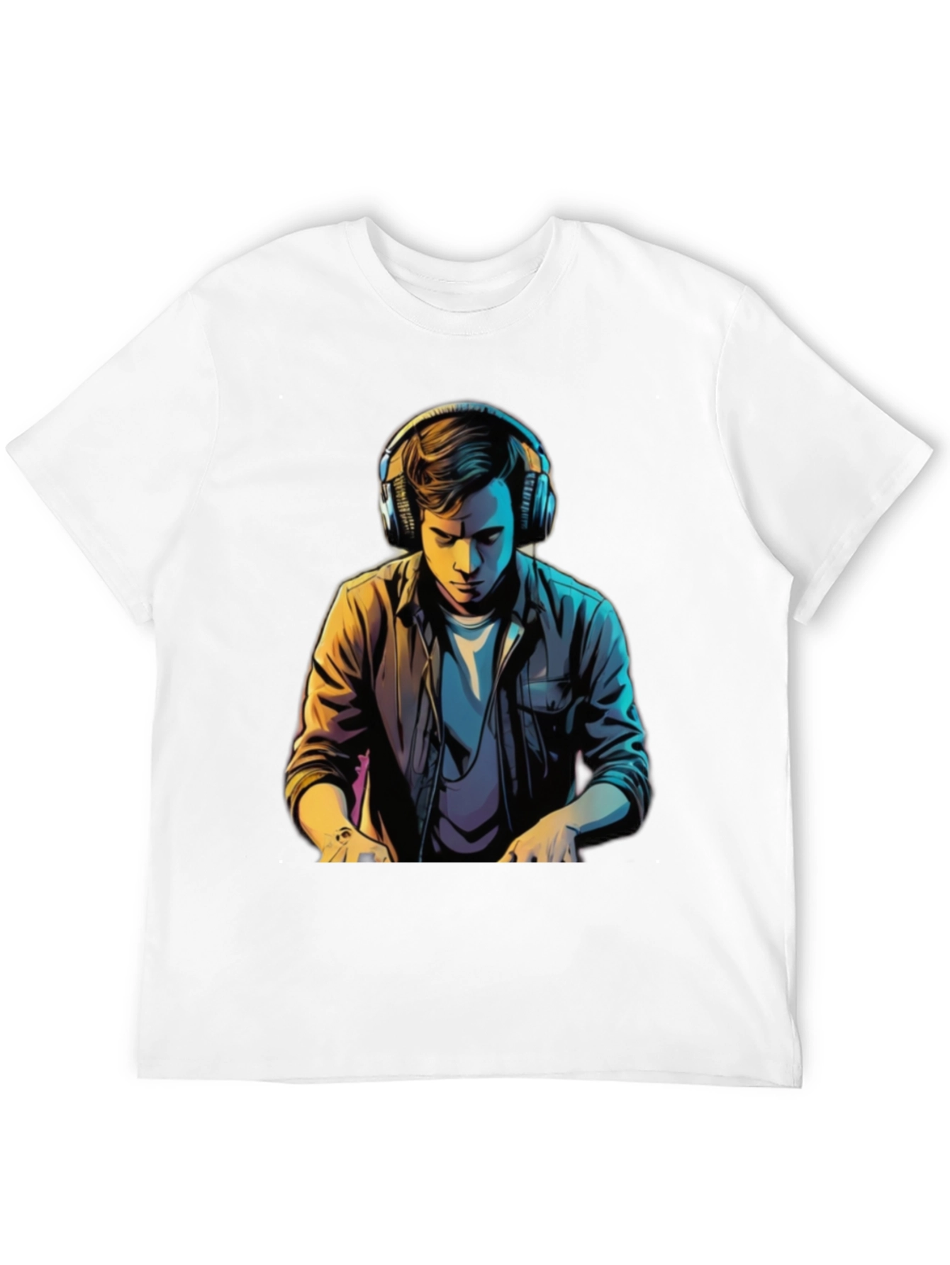 DJ Graphic T-Shirt - Music Lover Tee