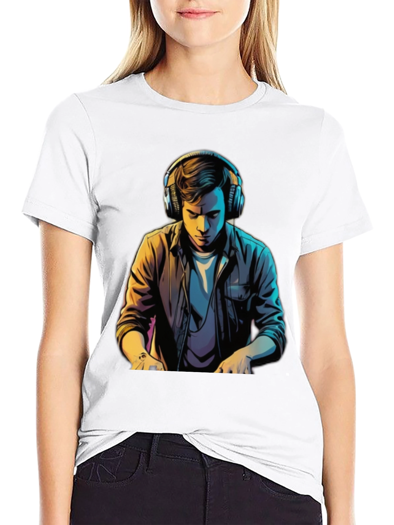 DJ Graphic T-Shirt - Music Lover Tee