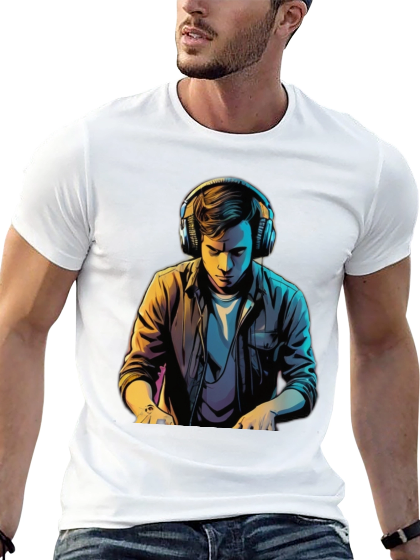 DJ Graphic T-Shirt - Music Lover Tee