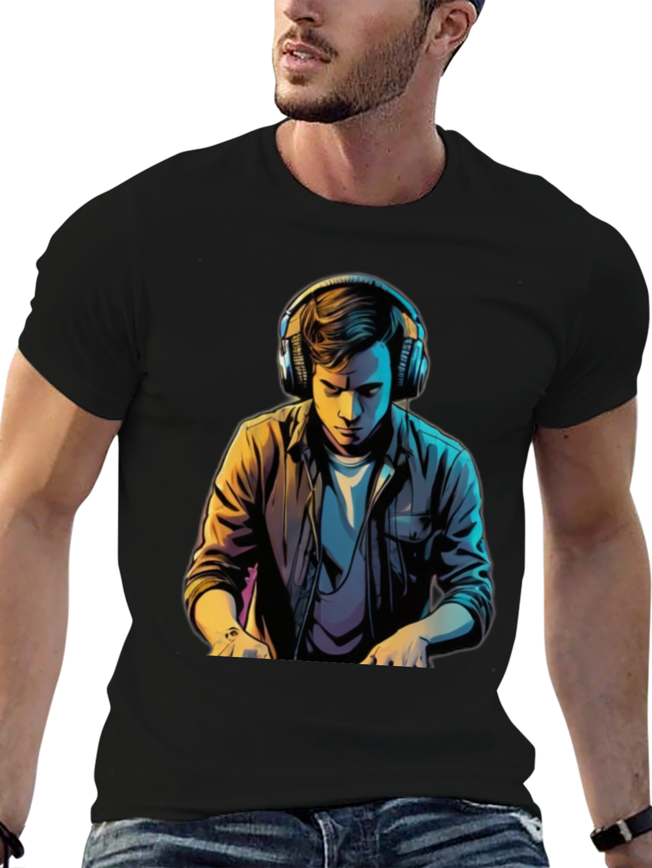 DJ Graphic T-Shirt - Music Lover Tee