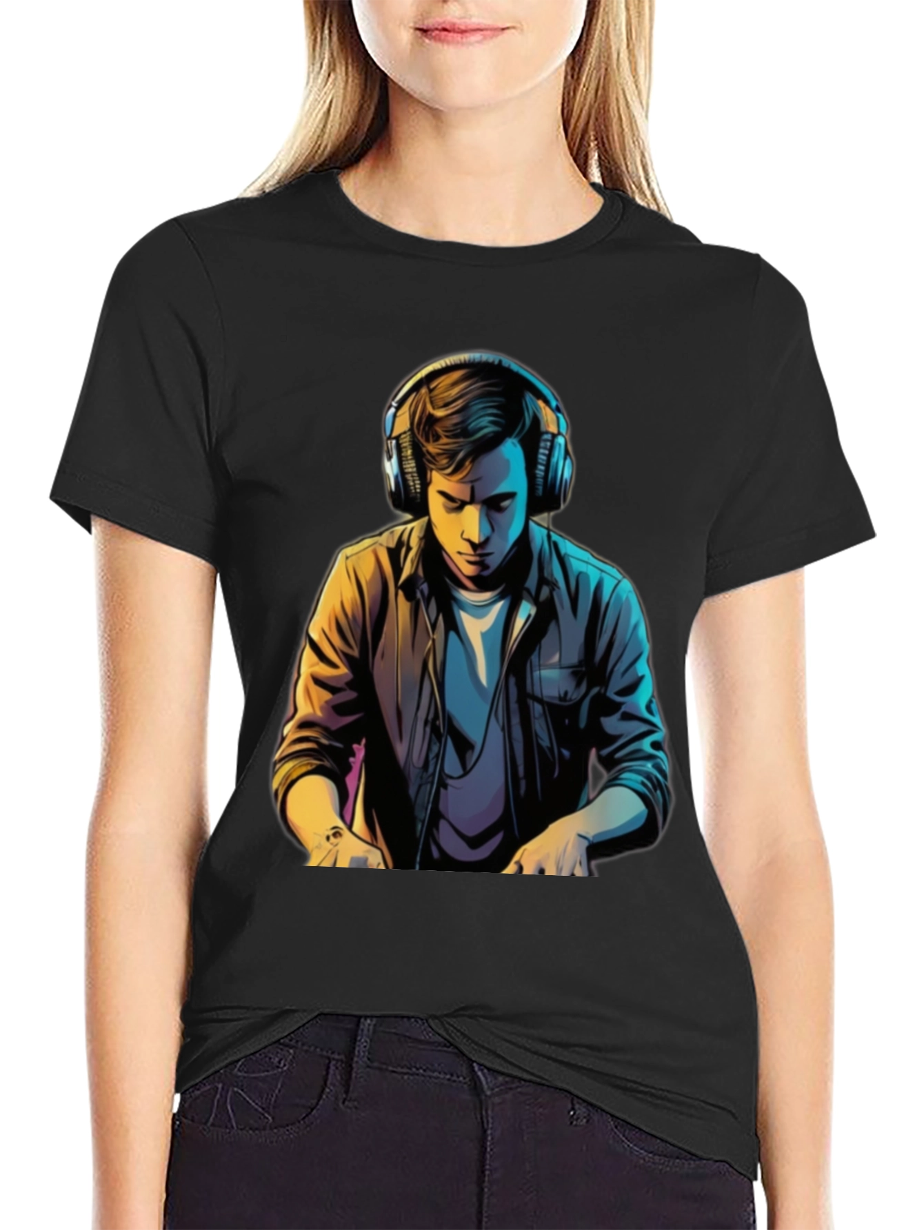 DJ Graphic T-Shirt - Music Lover Tee