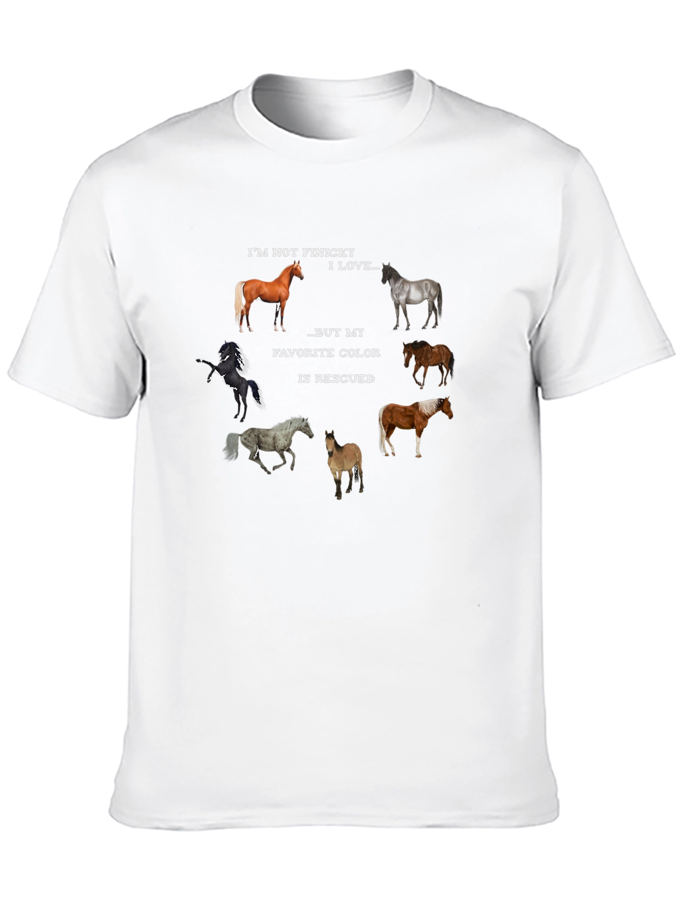 Rescued Horse Lover T-Shirt