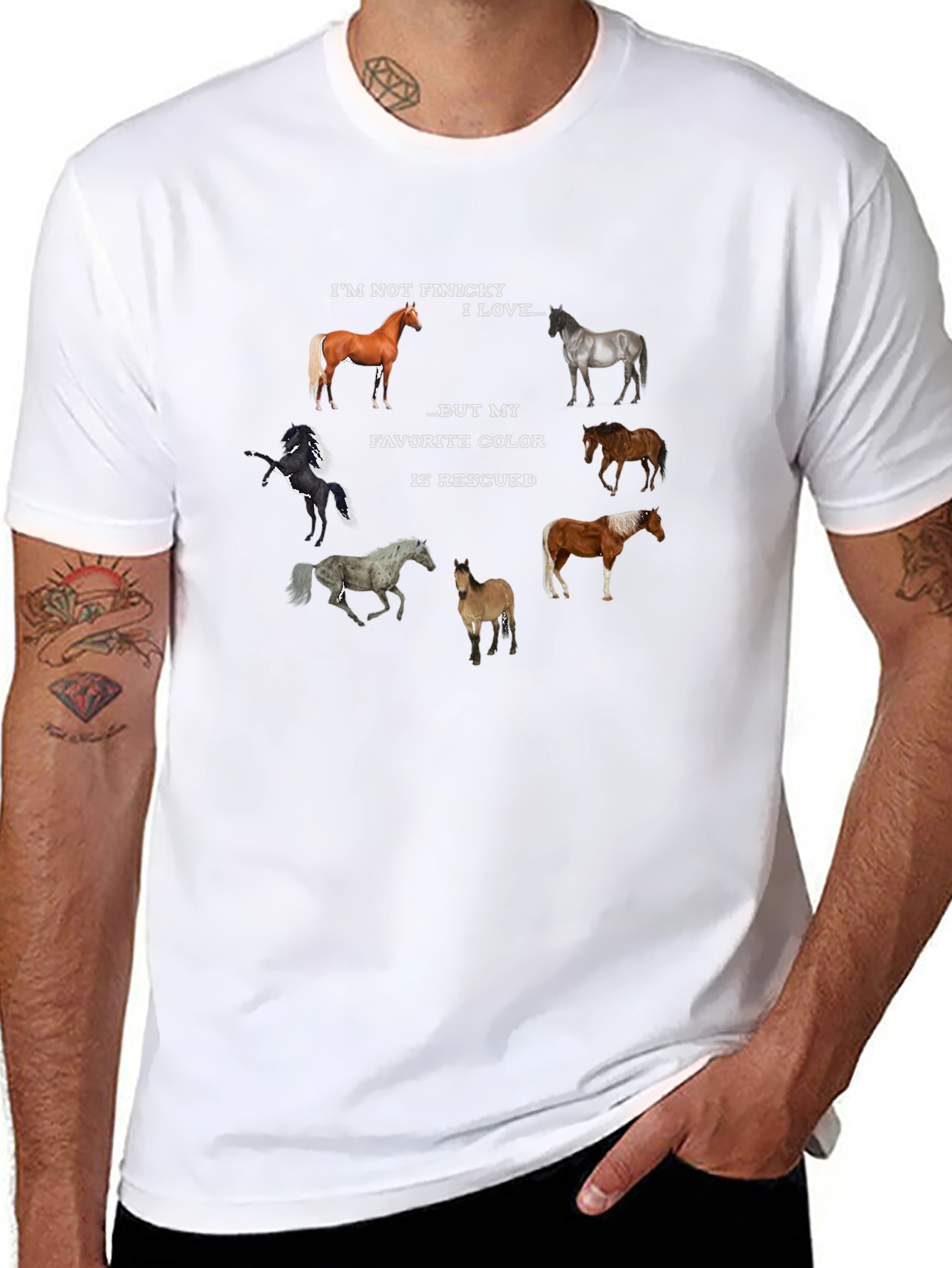 Rescued Horse Lover T-Shirt