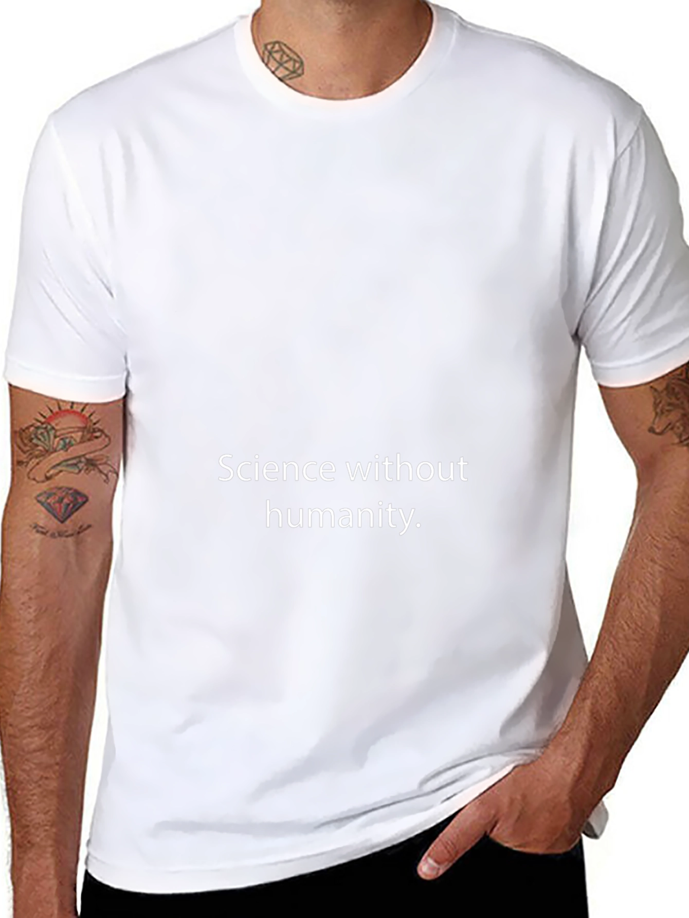Science Without Humanity Graphic T-Shirt