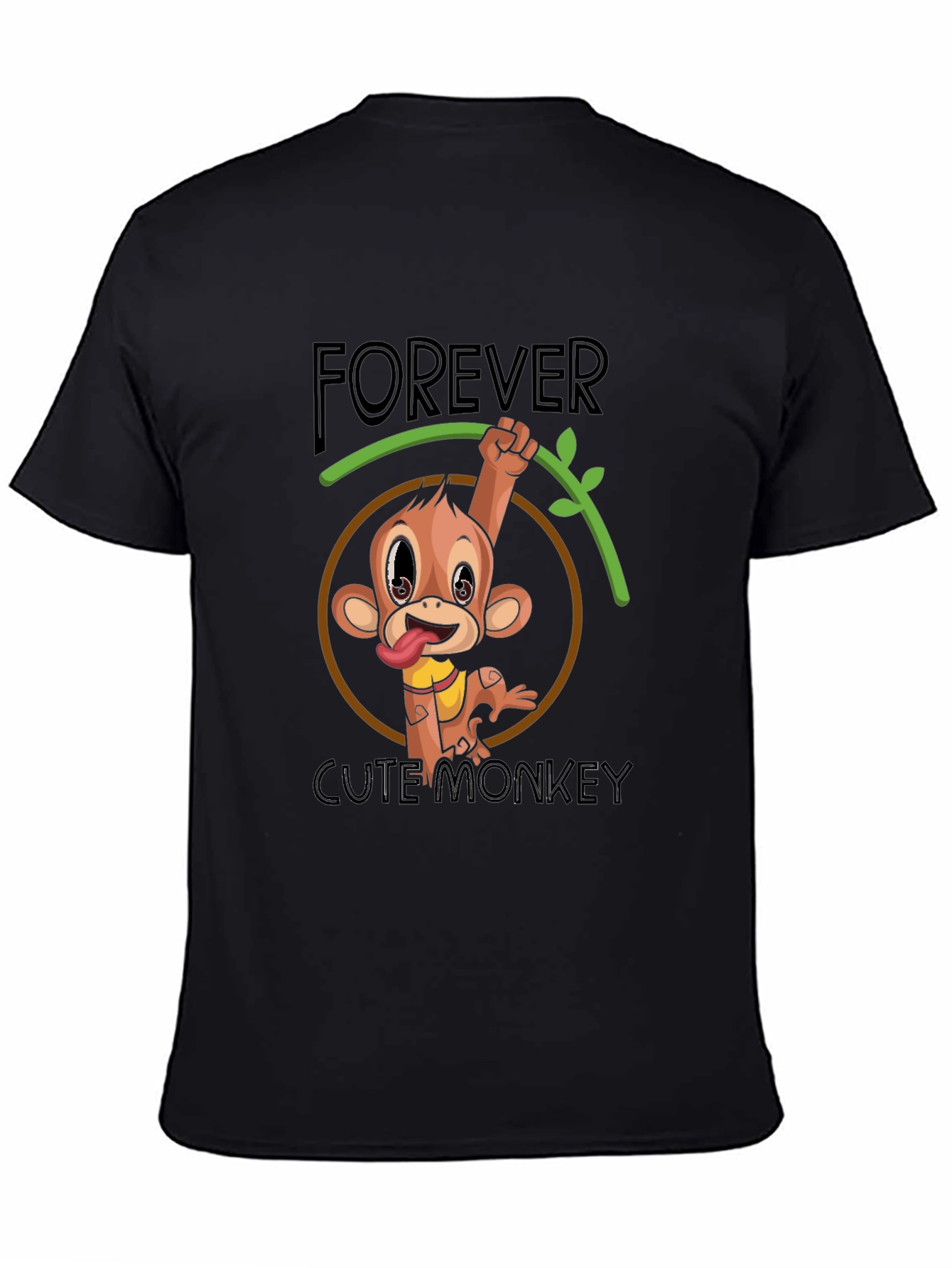 Forever Cute Monkey Graphic Tee