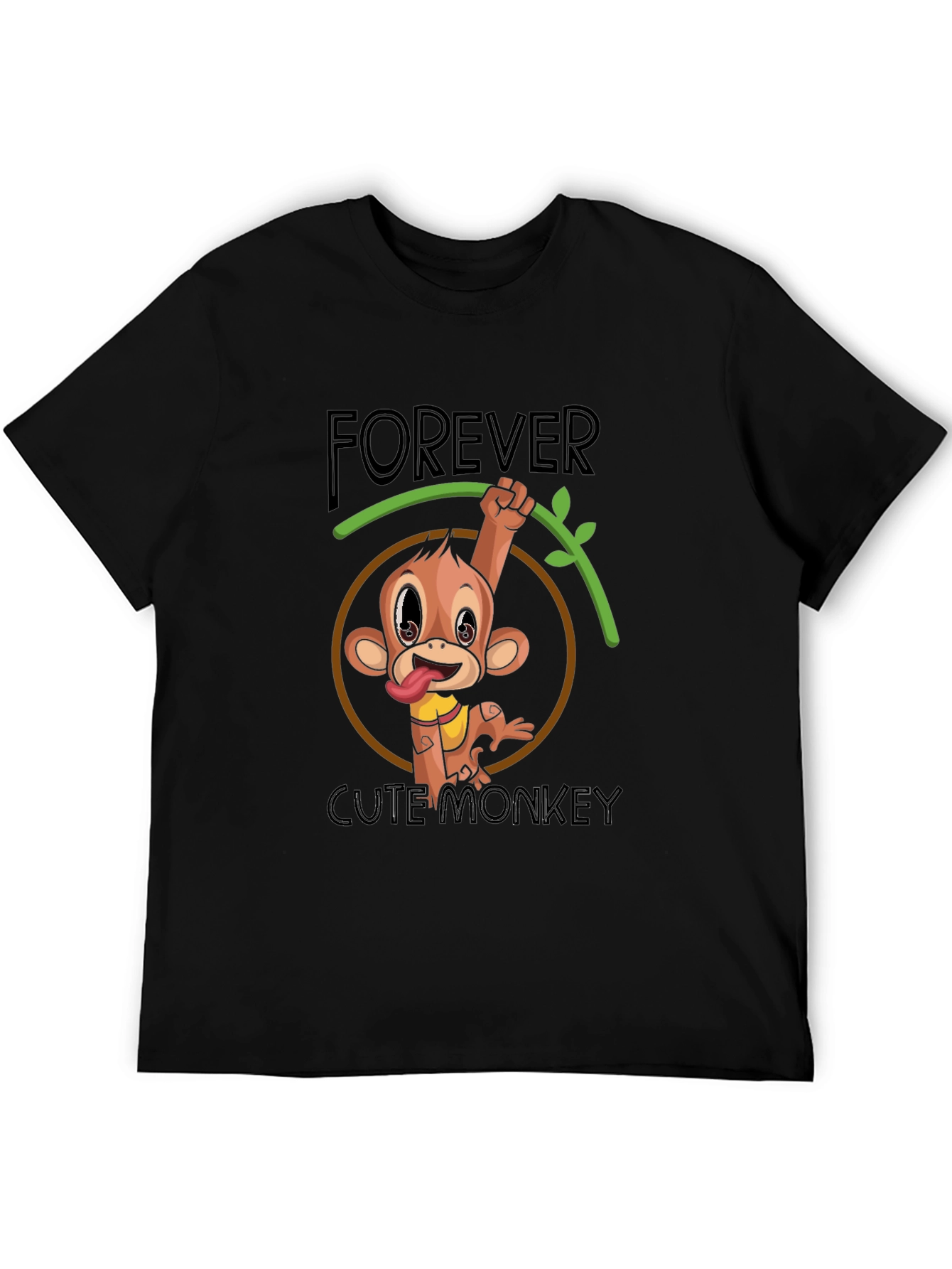 Forever Cute Monkey Graphic Tee
