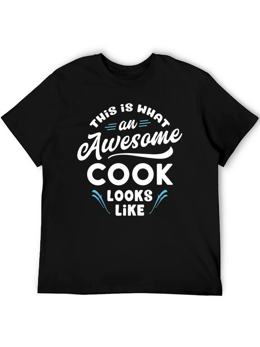 Awesome Cook T-Shirt - Funny Culinary Gift