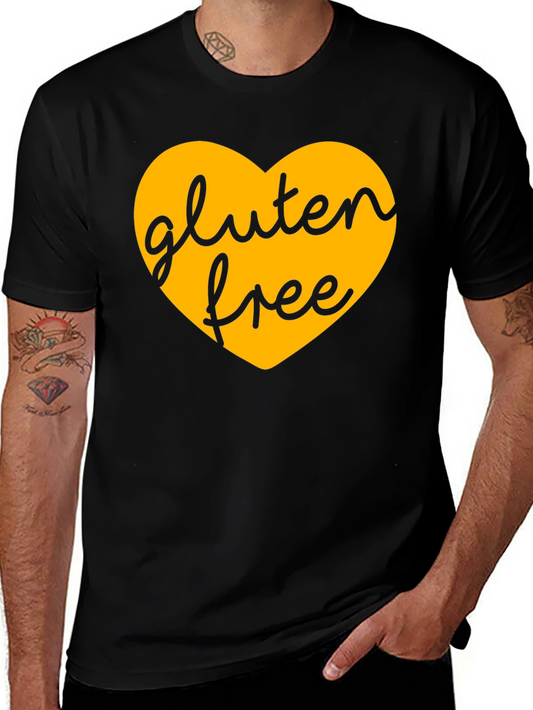 Gluten Free Heart Graphic T-Shirt