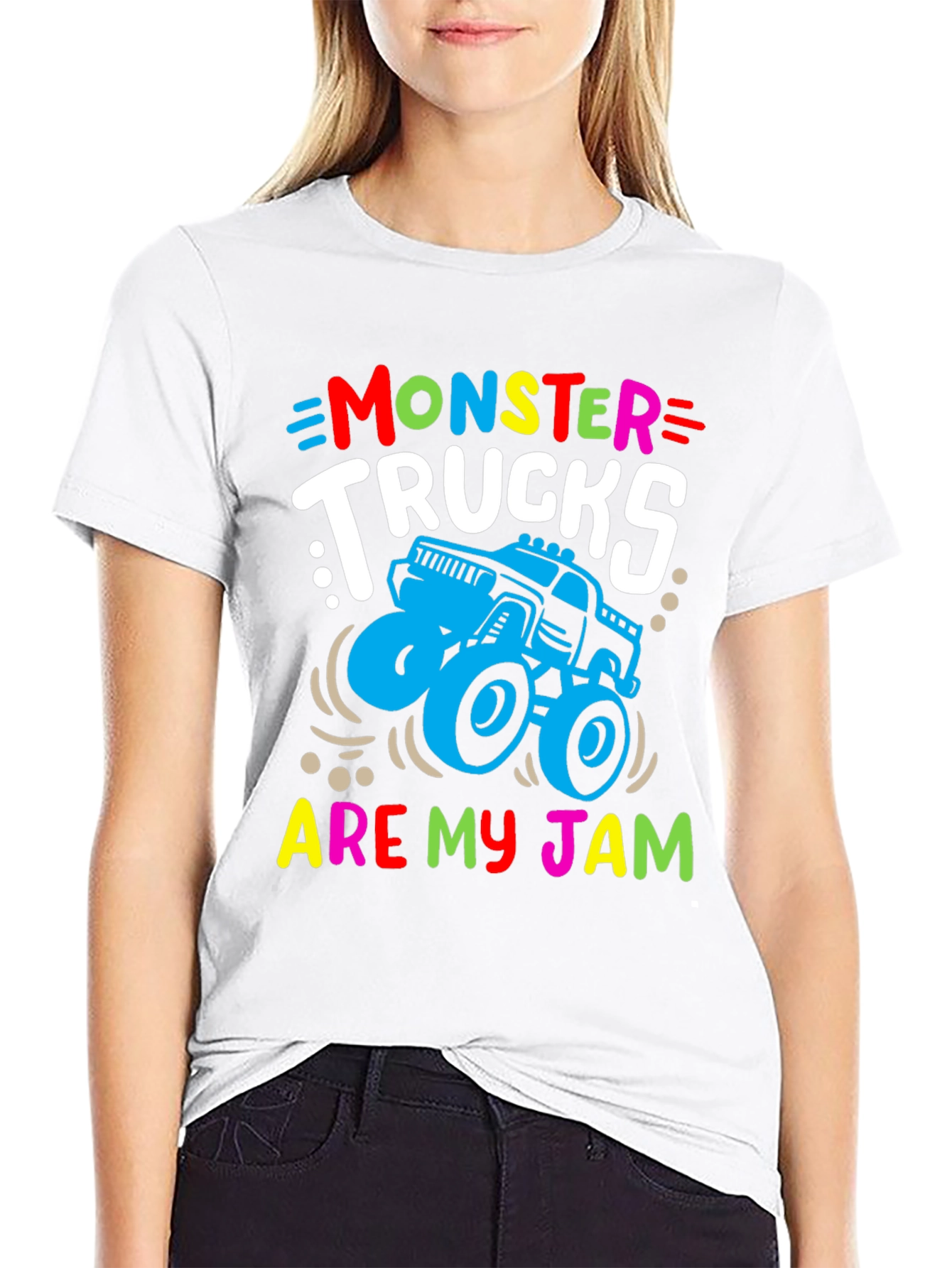 Monster Trucks Are My Jam Graphic Tee