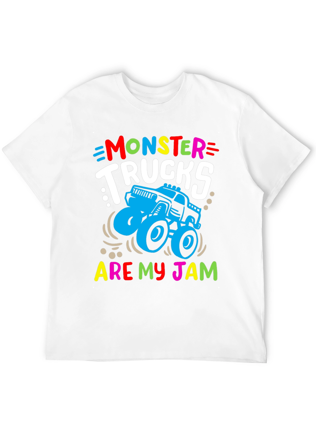 Monster Trucks Are My Jam Graphic Tee