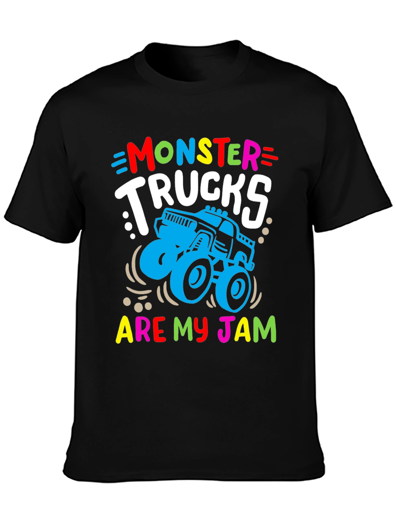 Monster Trucks Are My Jam Graphic Tee