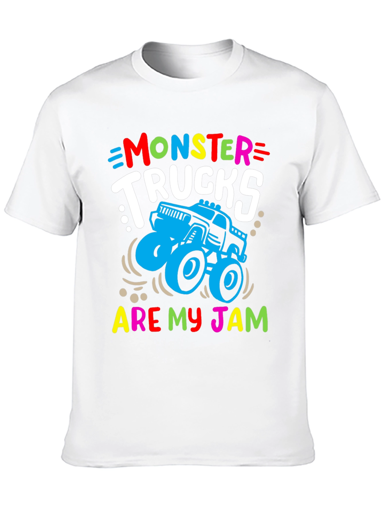 Monster Trucks Are My Jam Graphic Tee