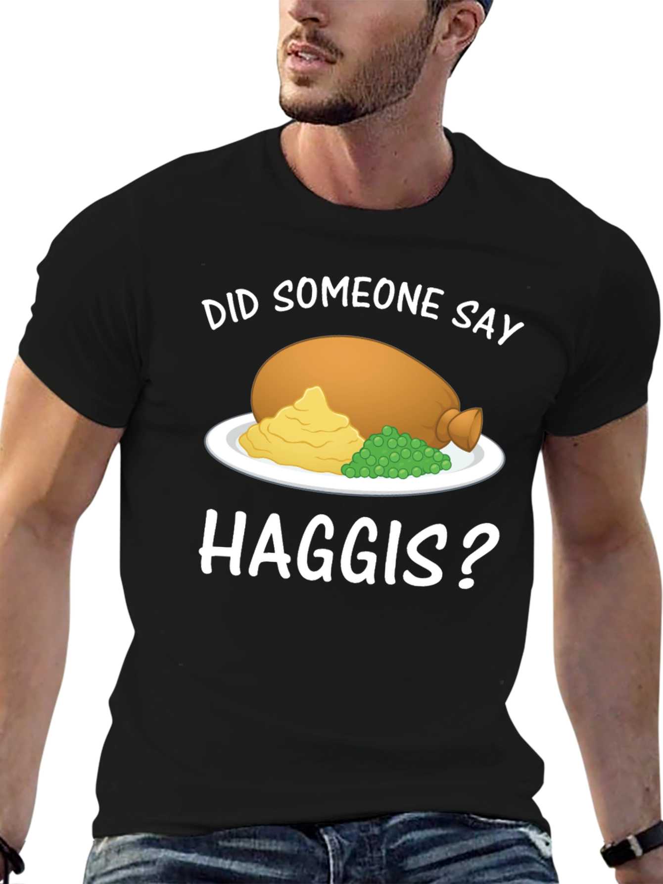 Haggis T-Shirt - Scottish Food Tee