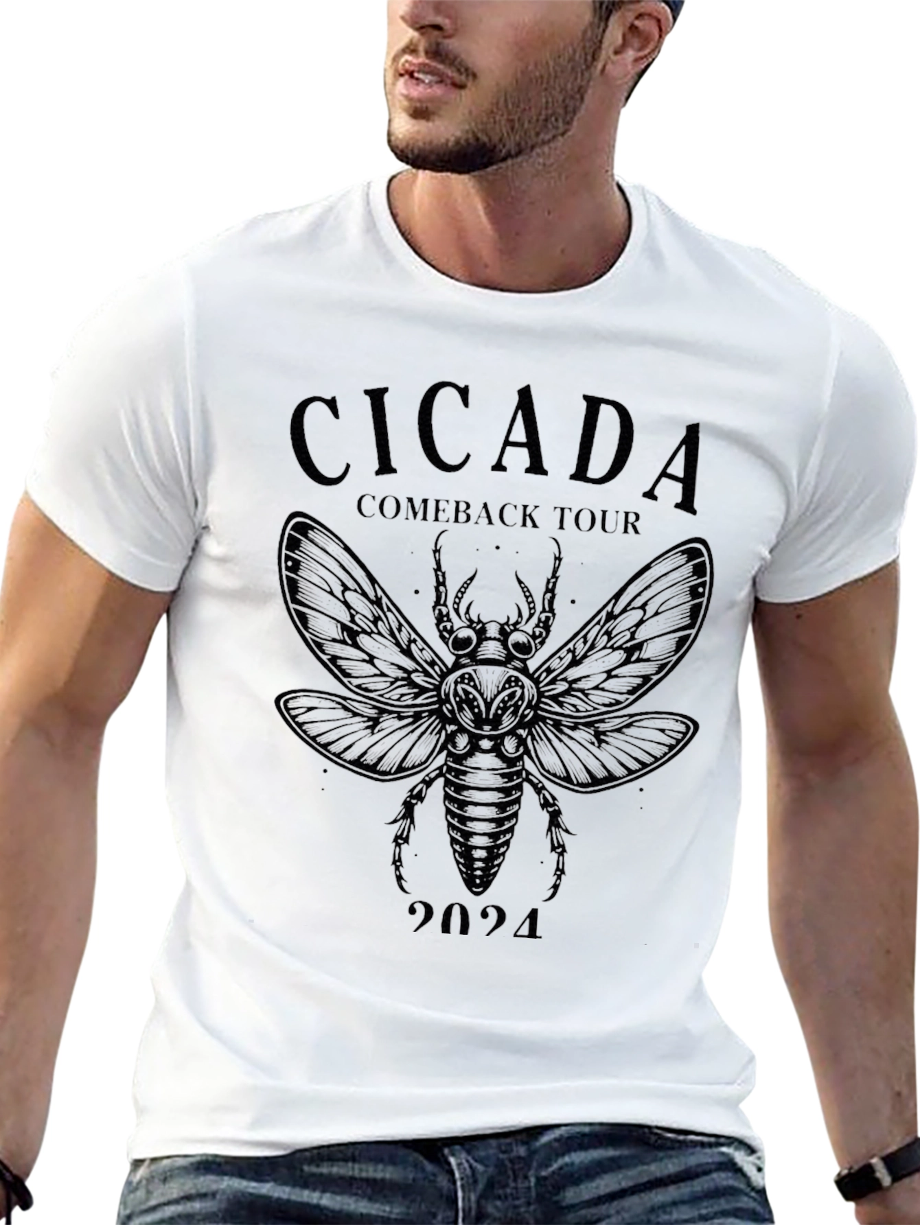 Cicada Comeback Tour 2024 Graphic T-Shirt